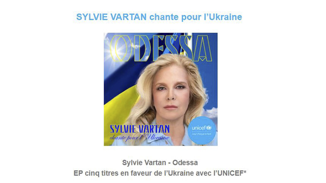 SYLVIE  CHANTE POUR L’UKRAINE BFM TV