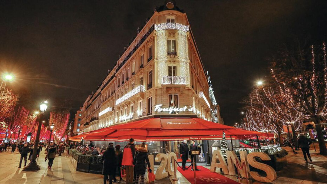 Photos de la soirée au Fouquet’s