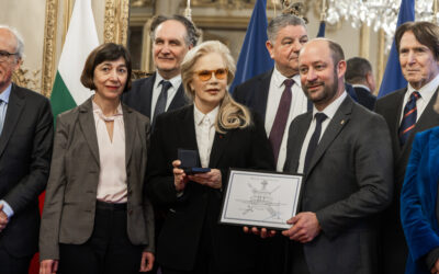 Remise de la médaille du Sénat
